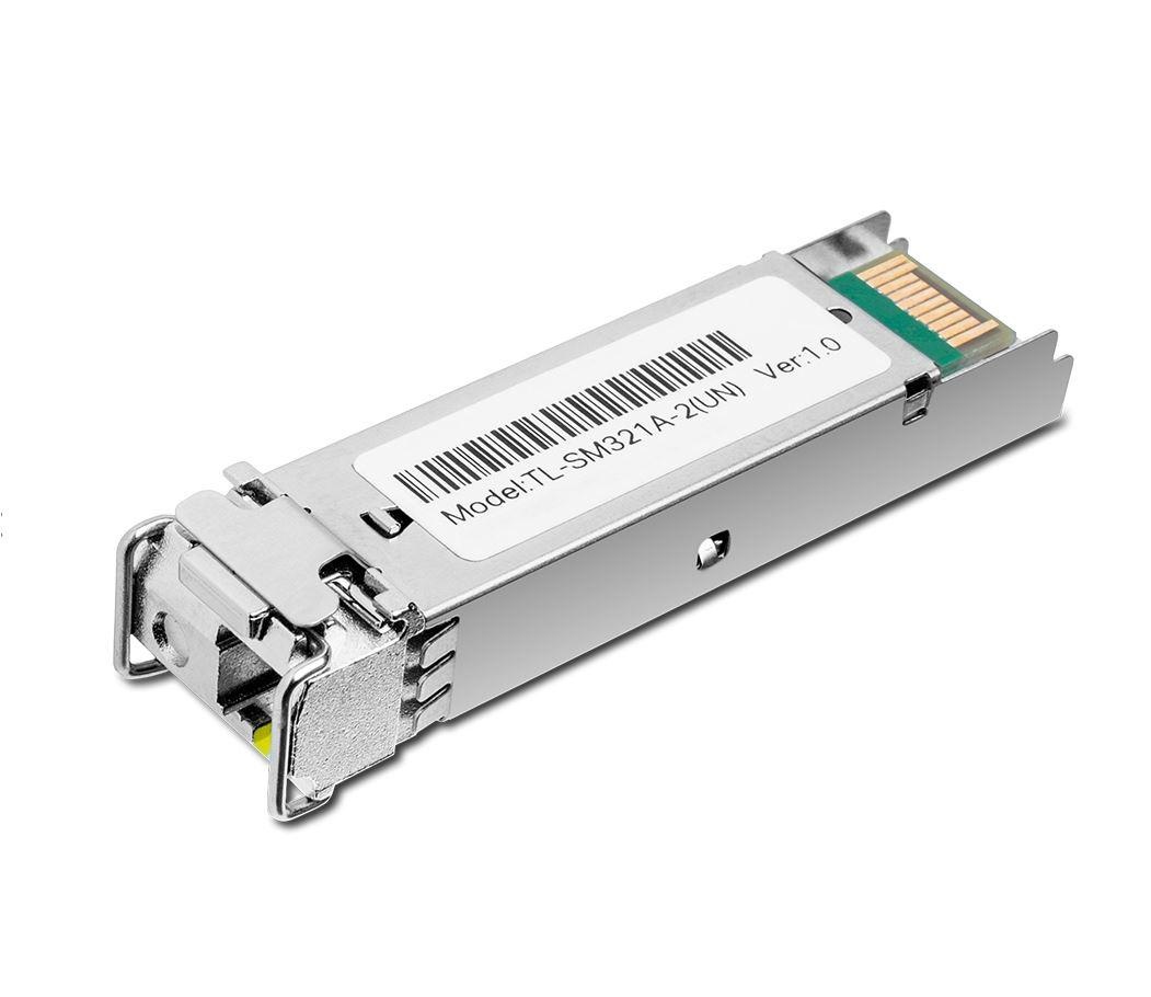 Gigabit Single-Mode WDM Bi-Directional SFP Module SPEC: LC Connector, TX:1550nm/RX:1310nm, Single-mode, 2 km