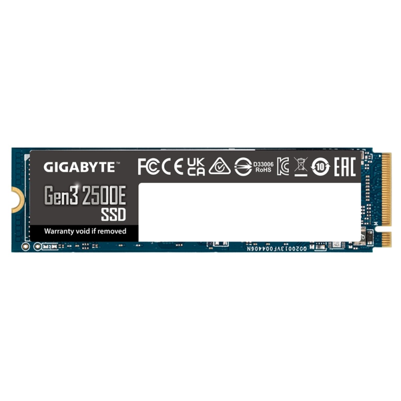 Gigabyte SSD 2500E Gen3 2TB, M.2, Viteza citire: 2400 MB/s, Scriere: 2000Mb/s, Dimensiuni: 22 x 2.3 x 80 mm - 2 | YEO