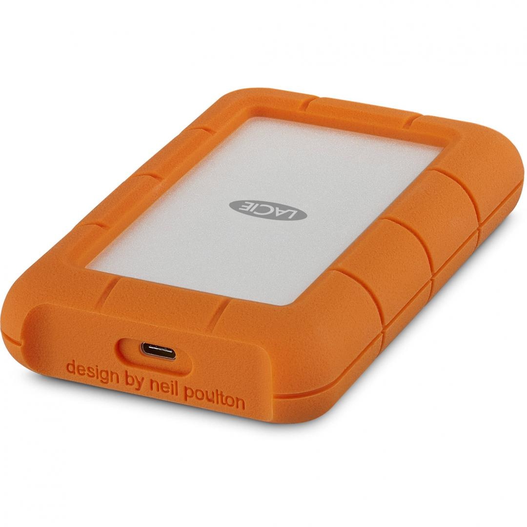 HDD extern Lacie Rugged, 1TB, Argintiu,USB 3.0 - 1 | YEO