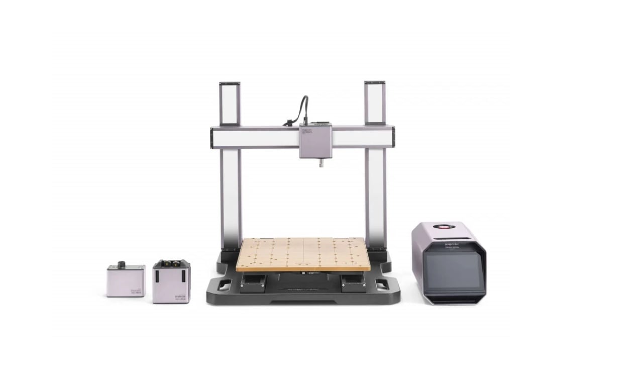 Imprimanta 3D Snapmaker Artisan 3DP, doua capete printare (IDEX), Volum printare: Dual 350mm × 400mm × 400mm, extruder stang 375mm × 400mm × 400mm, extruder drept 400mm × 400mm × 400mm, diametru duza: 0.4mm, temperatura duza: 300°C, viteza: 180mm/s, - 2 | YEO