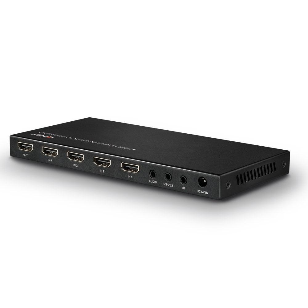 Lindy 4 Port HDMI 18G Switch with Audio - 2 | YEO