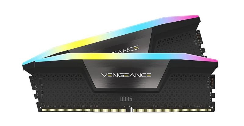 Memorie RAM Corsair Vengeance RGB 64GB DDR5 5600MHz CL40 Kit of 2 - 1 | YEO