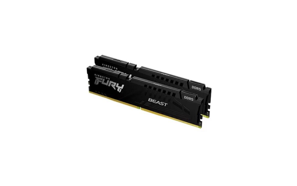 Memorie RAM Kingston, DIMM, DDR5, 64GB, 5200MHz, CL40, 1.25V, Kit of 2 - 1 | YEO