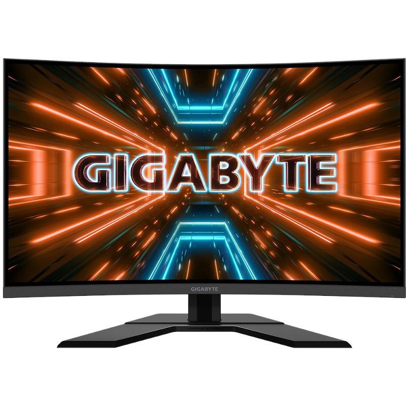 Monitor LED Gigabyte G32QC A-EK, 31.5inch, QHD VA, 1ms, 165Hz, negru - 1 | YEO