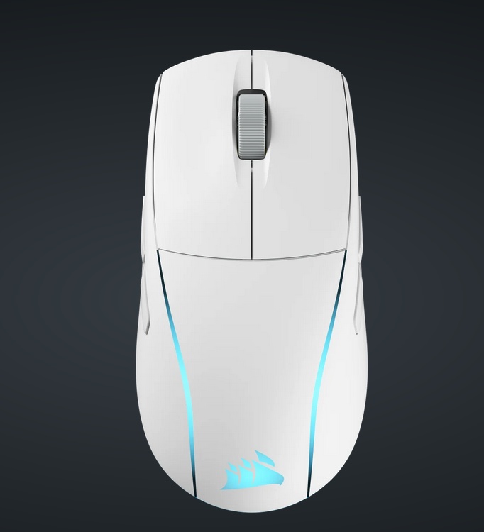 Mouse Gaming Corsair M75 Wireless Lightweight RGB Alb - Performanță și Precizie pentru Jucători