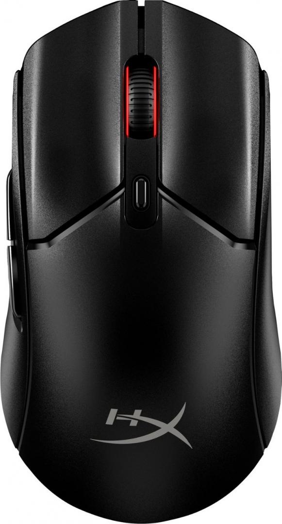 Mouse HyperX Pulsefire Haste Core 2 Wireless, rezolutie maxima 12000 DPI, conectivitate 2.4GHz Wireless / Bluetooth 5.2, polling rate pana la 1000 Hz, durata de viata baterie pana la 100 de ore in modul 2.4GHz highspeed, si pana la 200 de ore in modul