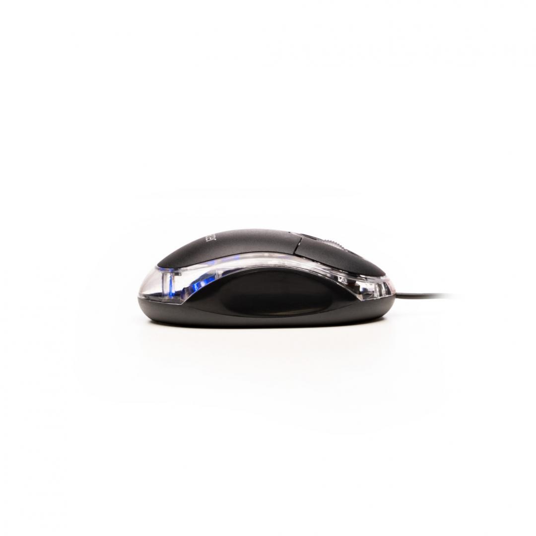 MOUSE Spacer, PC sau NB, cu fir, USB, optic, 800 dpi, butoane/scroll 3/1, negru, SPMO-080 - 3 | YEO