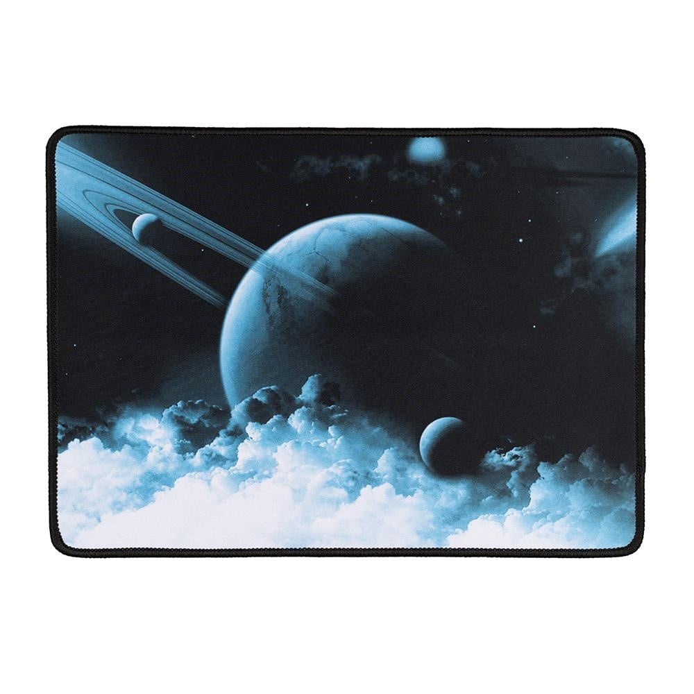 Mousepad Spacer gaming, cauciuc si material textil, 350 x 250 x 3 mm, imagine