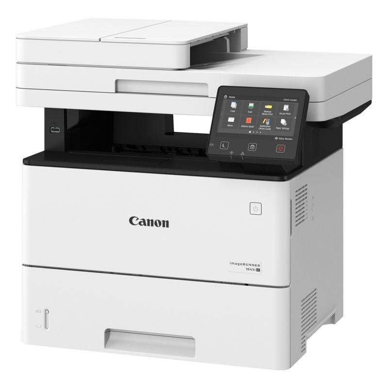 Multifunctional laser mono Canon I-SENSYS X 1643IF II, dimensiune A4 (Printare, Copiere, Scanare, Fax), viteza 43 ppm, duplex, rezolutie max 1200x1200dpi, memorie 1GB RAM, processor: 800 Mhz x 2, alimentare hartie standard 650 coli, max 2300 coli, UFR