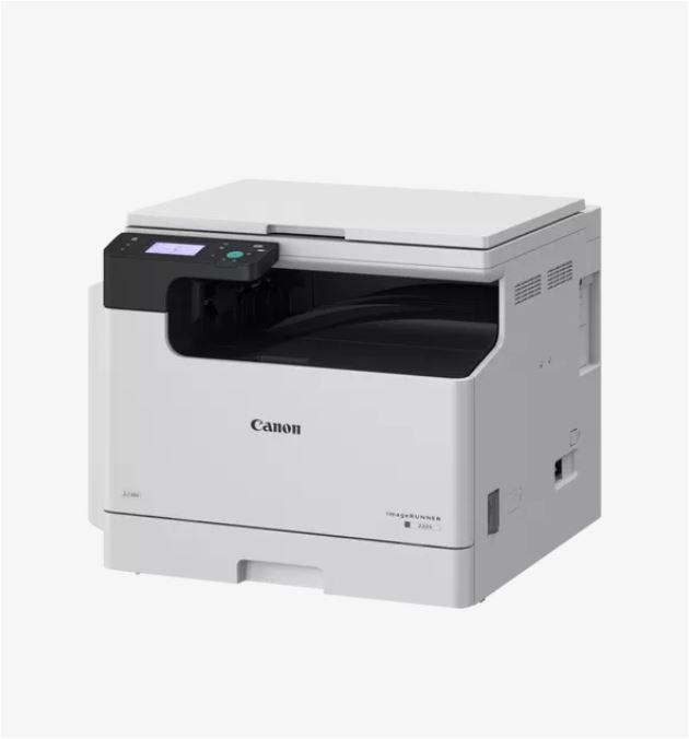 Multifunctional laser mono Canon iR2224, dimensiune A3 (Printare,Copiere, Scanare), viteza 22ppm A4 / 11ppm A3, rezolutie max600x600dpi, procesor 1.6Ghz, memorie 1 GB RAM, alimentare hartie250coli + tava universala 80 coli, limbaj de printare: UFR II