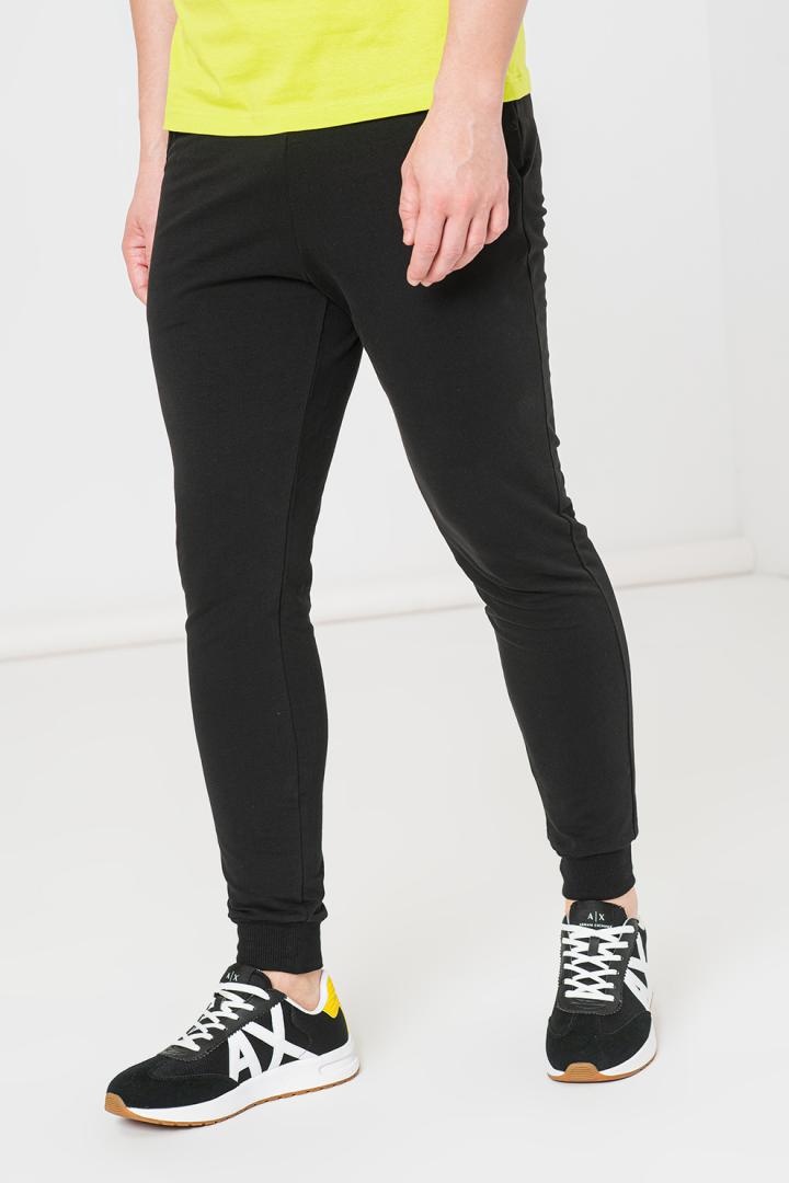 PANTALON COTON CASUAL BARBATI BLACK-M - 2 | YEO