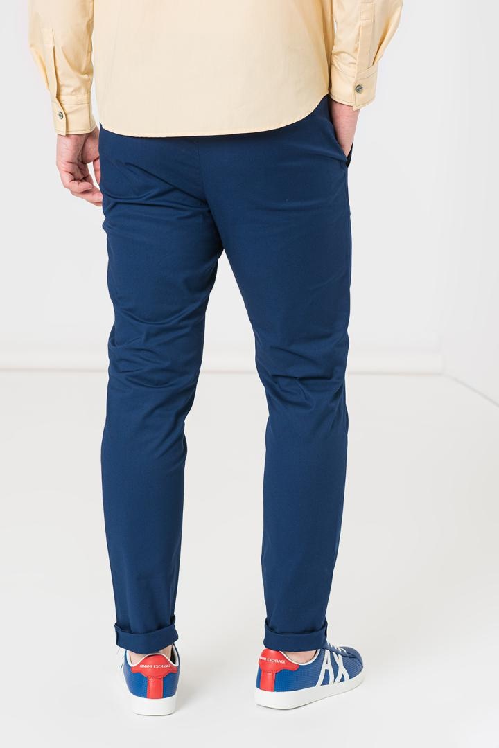 PANTALONI LUNG CASUAL BARBATI NAVY L - 1 | YEO