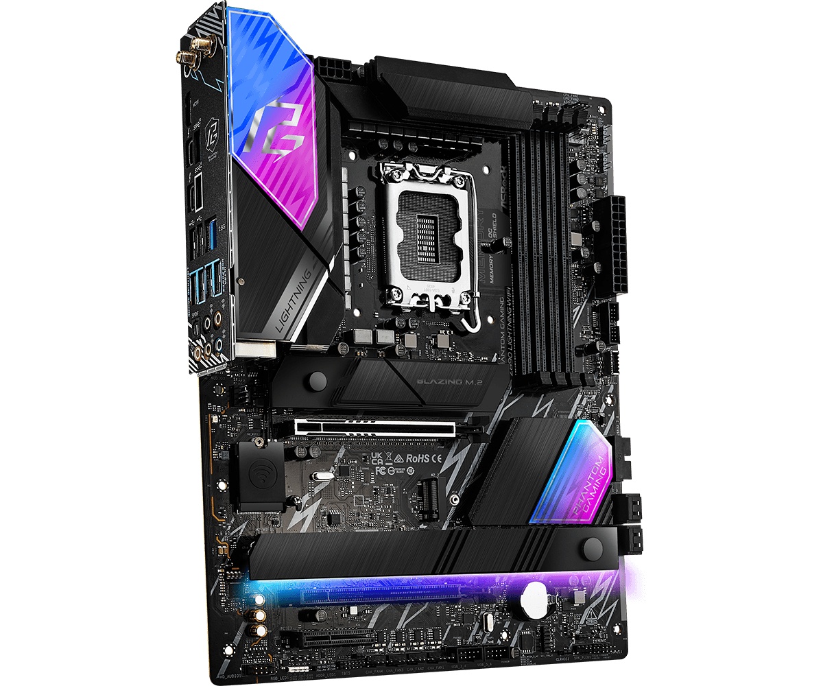 Placa de Baza ASROCK PHANTOM GAMING Z890 LIGHTNING WIFI LGA1851 - 3 | YEO