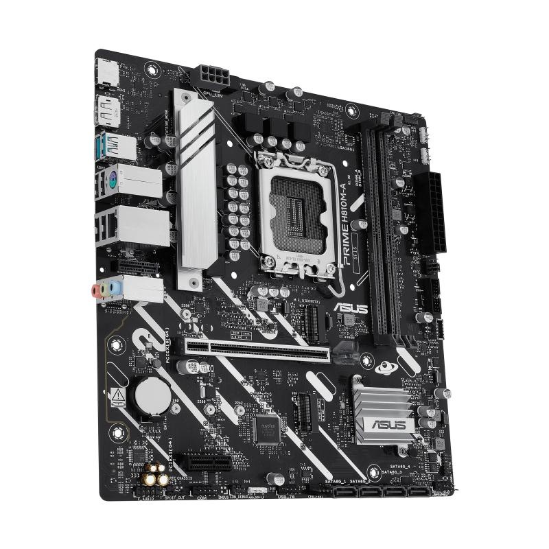 Placa de Baza ASUS PRIME H810M-A-CSM LGA 1851, 2x DDR5, 1x DP 1x HDMI 1x PCIE 4.0 x16 1x PCIE 4.0 x1, 2x M.2, 4x SATA 6GB/s, mATX - 2 | YEO