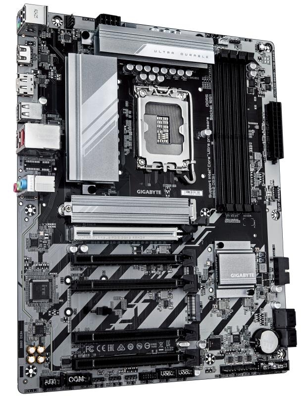 Placa de Baza GIGABYTE B860 DS3H LGA1851, 4x DDR5, 1x HDMI 1x DP, 1x PCIE 5.0 x16 4x PCIE 4.0 x16, 2x M.2, 4x SATA 6GB/s, ATX - 3 | YEO