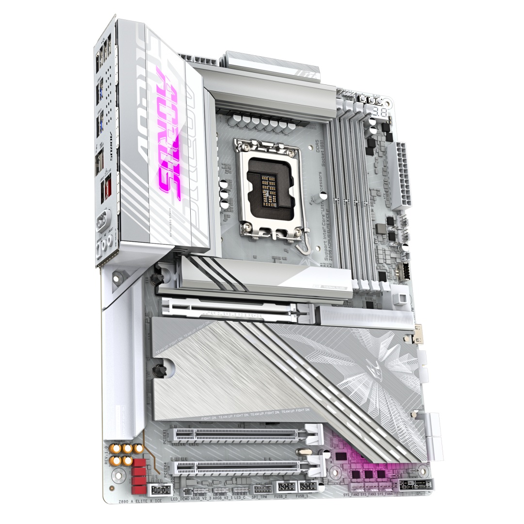 Placa de Baza GIGABYTE Z890 AORUS ELITE X ICE LGA1851 - 2 | YEO