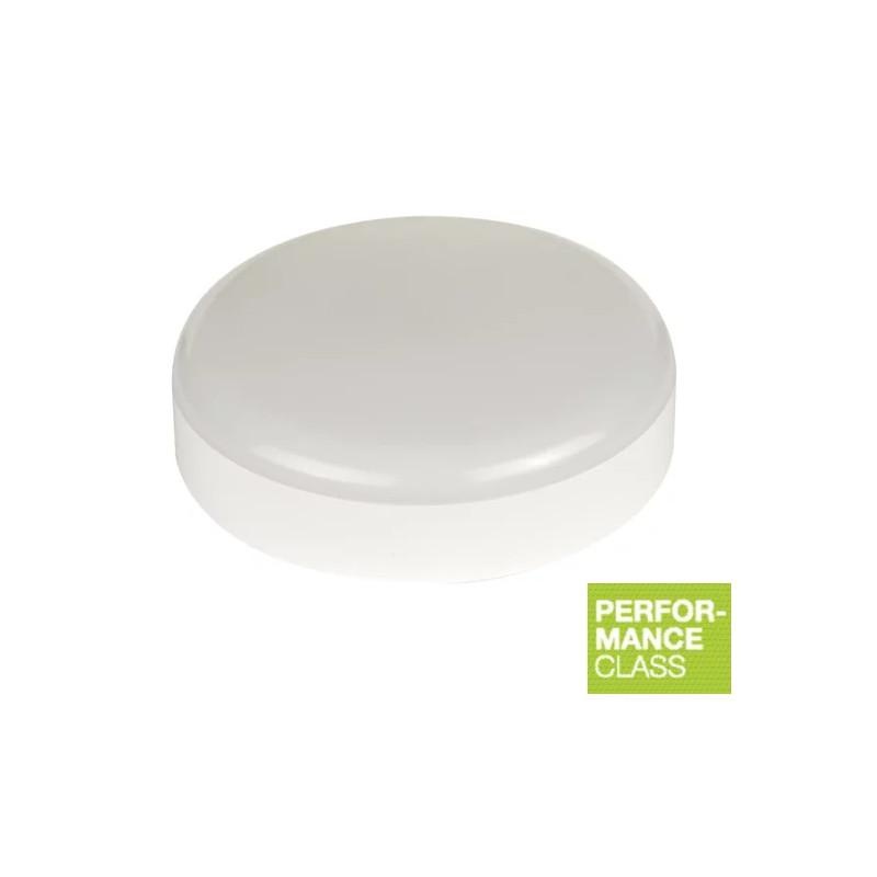 Plafoniera LED pentru baie cu senzor de miscare Ledvance SURFACE SLIM ROUND 200, 19W, 2000 lm, lumina neutra (4000K), IP65/IK10, Ø200x55mm, Alb