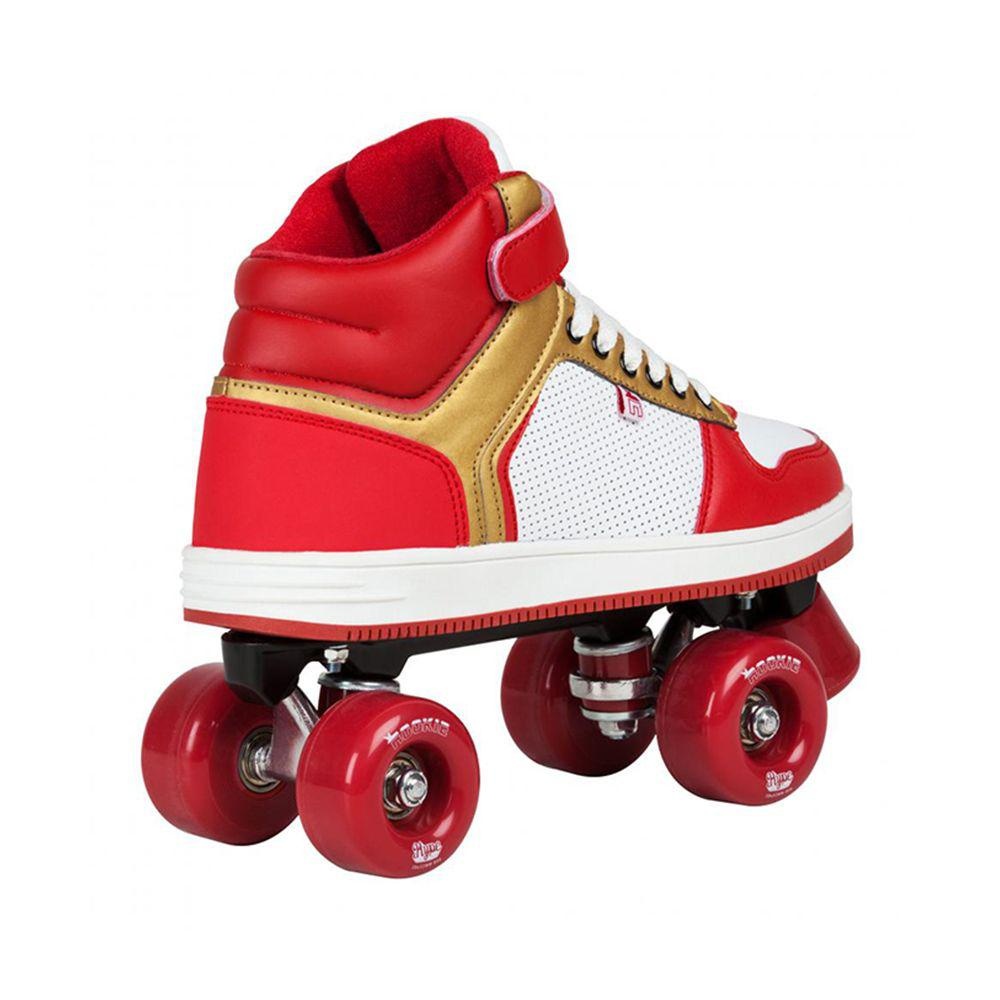 Role Quad Rookie Hype Hi-Top Trainer Mărimea 40 Roșu/Auriu – RKE-SKA-2080 - 2 | YEO