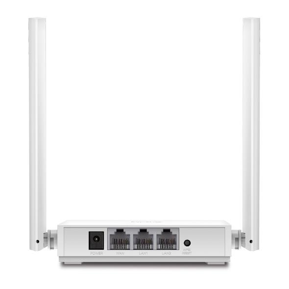 Router Wireless TP-Link N300Mbps, TL-WR820N V2; 2x 10/100Mbps LAN Ports, 1x 10/100Mbps WAN Port; 2x Fixed 5dBi Omni Directional Antennas; Standarde Wireless: Wi-Fi 4 IEEE 802.11n/b/g 2.4 GHz, N300 2.4 GHz: 300 Mbps (802.11n). - 1 | YEO