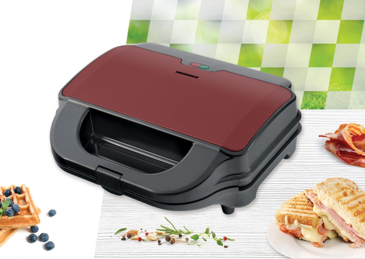 SANDWICH MAKER HEINNER SM-2H900BKS - 2 | YEO