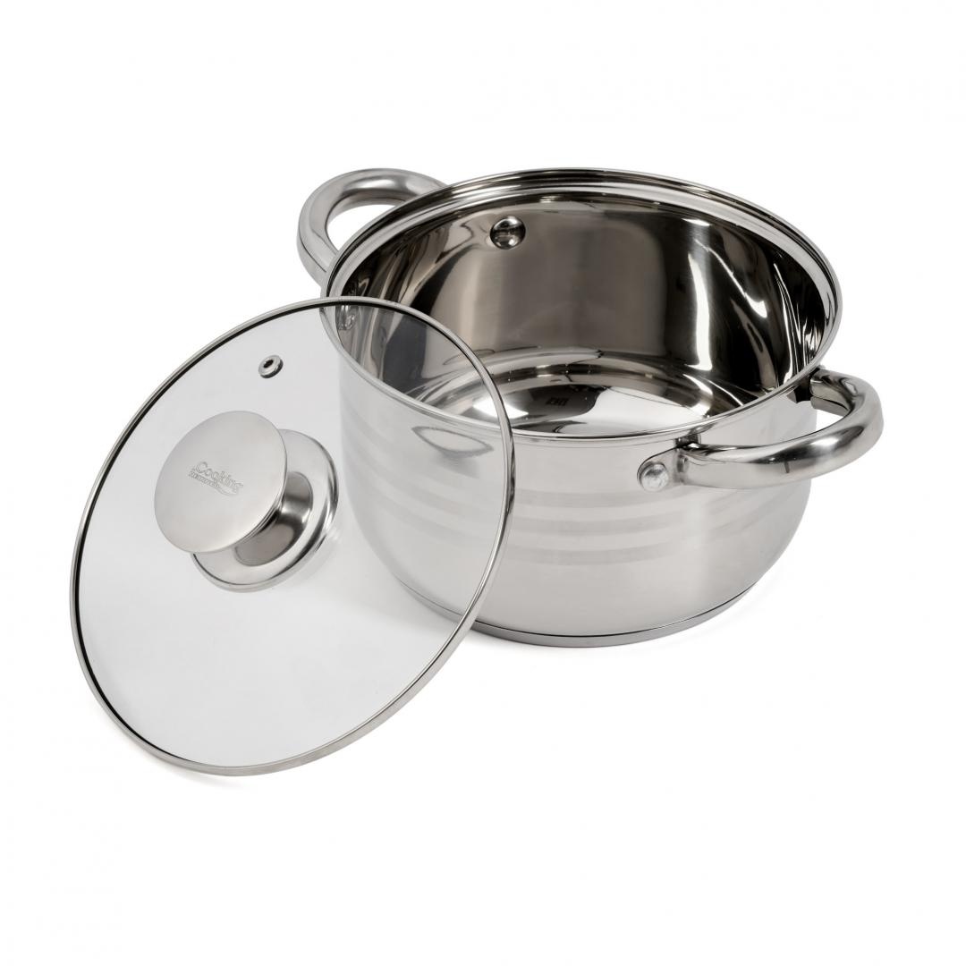 SEMIOALA INOX+CAPAC, 18X10.5 CM, 2.5 L, MYRA, COOKING BY HEINNER - 1 | YEO