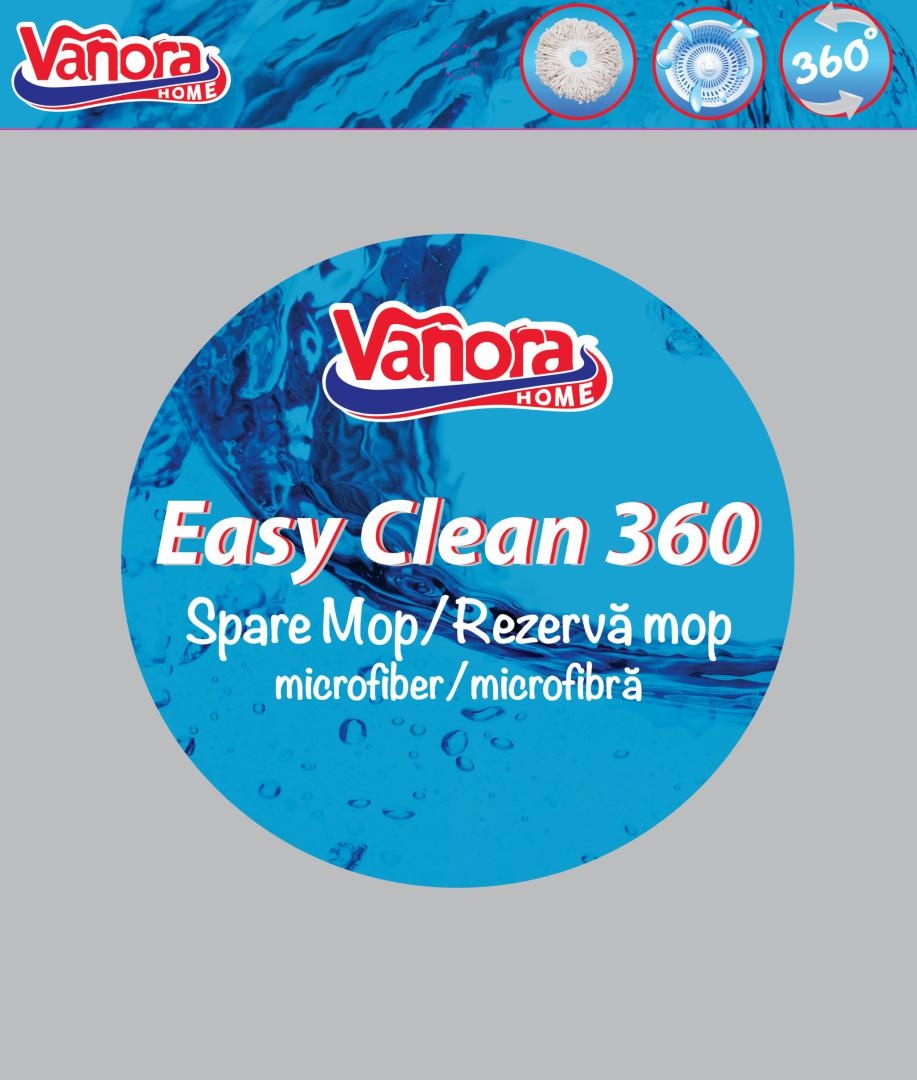 SET 3 REZERVE MOP ROTATIV 360,EASY CLEAN, VANORA HOME - 1 | YEO