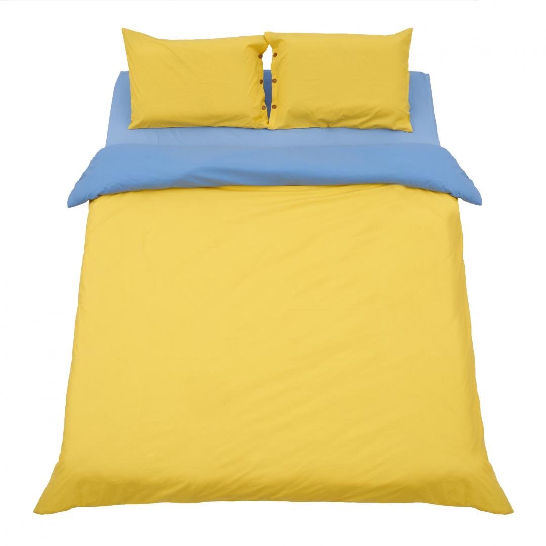 SET DE PAT DUBLU BBC YELLOW/BLUE - 1 | YEO