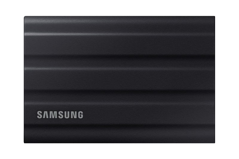 SSD extern Samsung T7 Shield 2TB USB 3.2 Negru – Stocare portabilă rapidă și durabilă - 2 | YEO