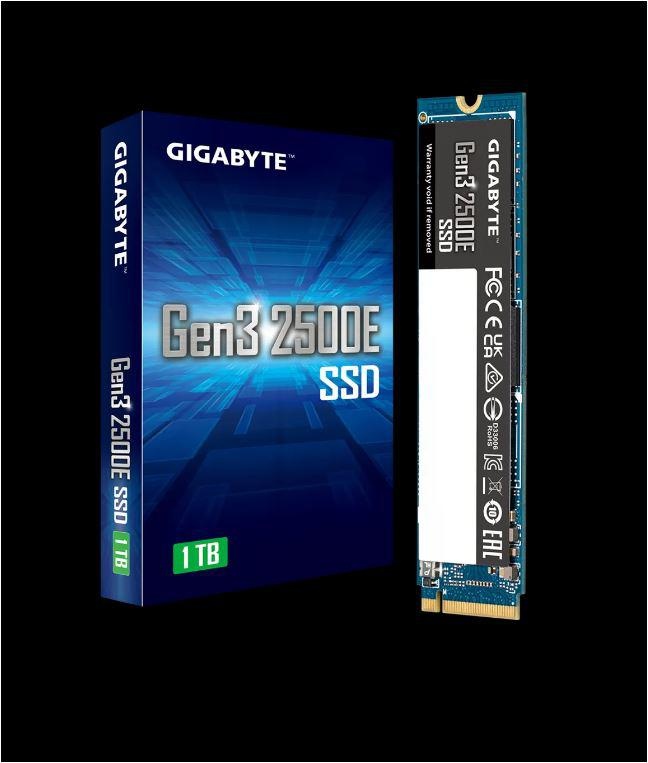 SSD GIGABYTE Gen3 1TB, M.2, PCIe 3.0x4, NVMe1.3, viteza citire: 2400 MB/s, Viteza scriere: 1800 MB/s. - 1 | YEO