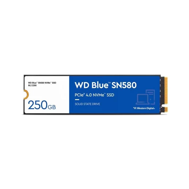 SSD WD Blue SN580 2TB PCI Express 4.0 x4 M.2 2280 - 1 | YEO