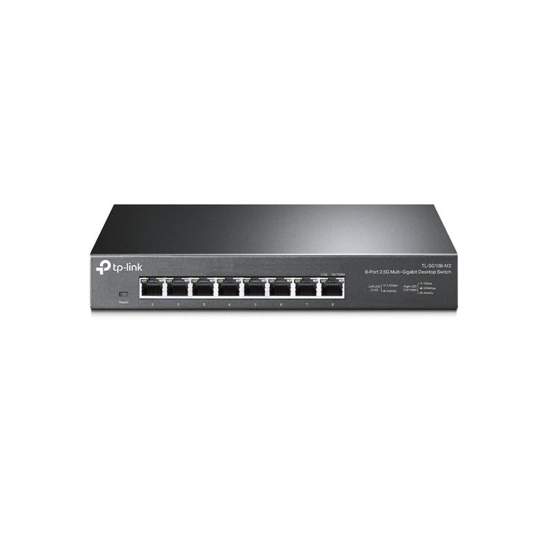 Switch TP-Link TL-SG108-M2, 8 port, 100/1000/2500 Mbps