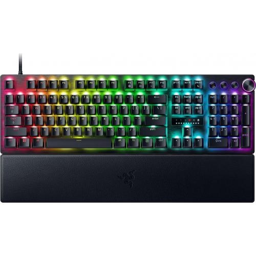 Tastatura mecanica Razer Huntsman V3 Pro Analog Optical, iluminare Razer Chroma RGB, US layout, neagra