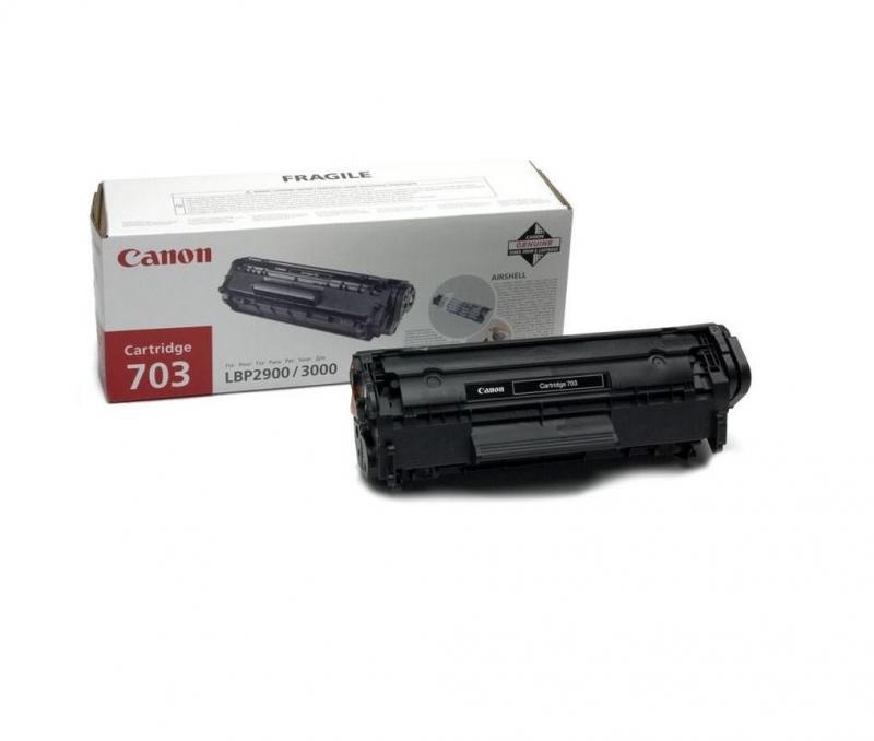 Toner Canon CRG703, black, capacitate 2000 pagini, pentru LBP-2900/LBP-3000