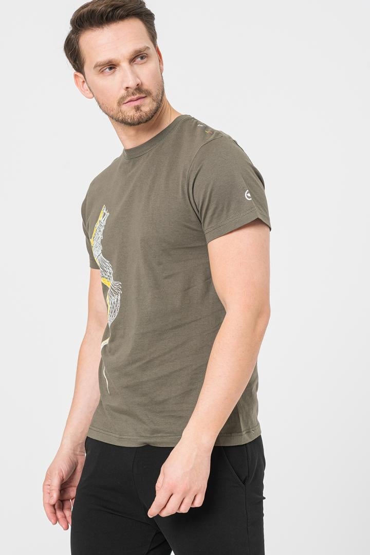 TRICOU CASUAL DRACON BARBATI GRAY-M - 2 | YEO