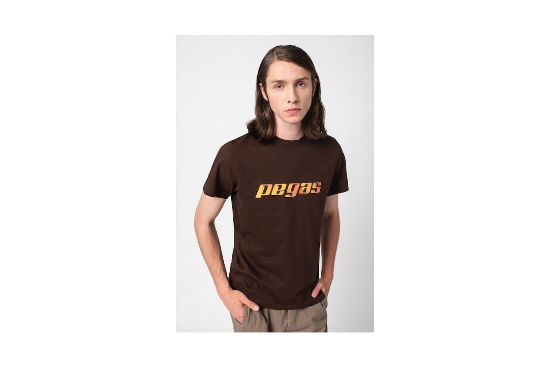 TRICOU LOGO ORANGE BARBATI COFFEE-XL