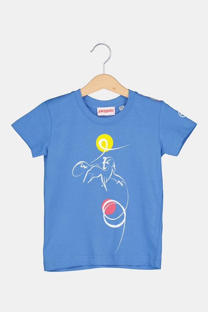 TSHIRT CASUAL C CAL PEGAS AZURE-8 - 2 | YEO