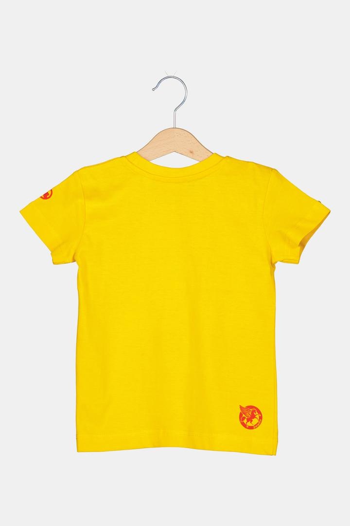 TSHIRT CASUAL C CAL PEGAS YELLOW-4 - 1 | YEO