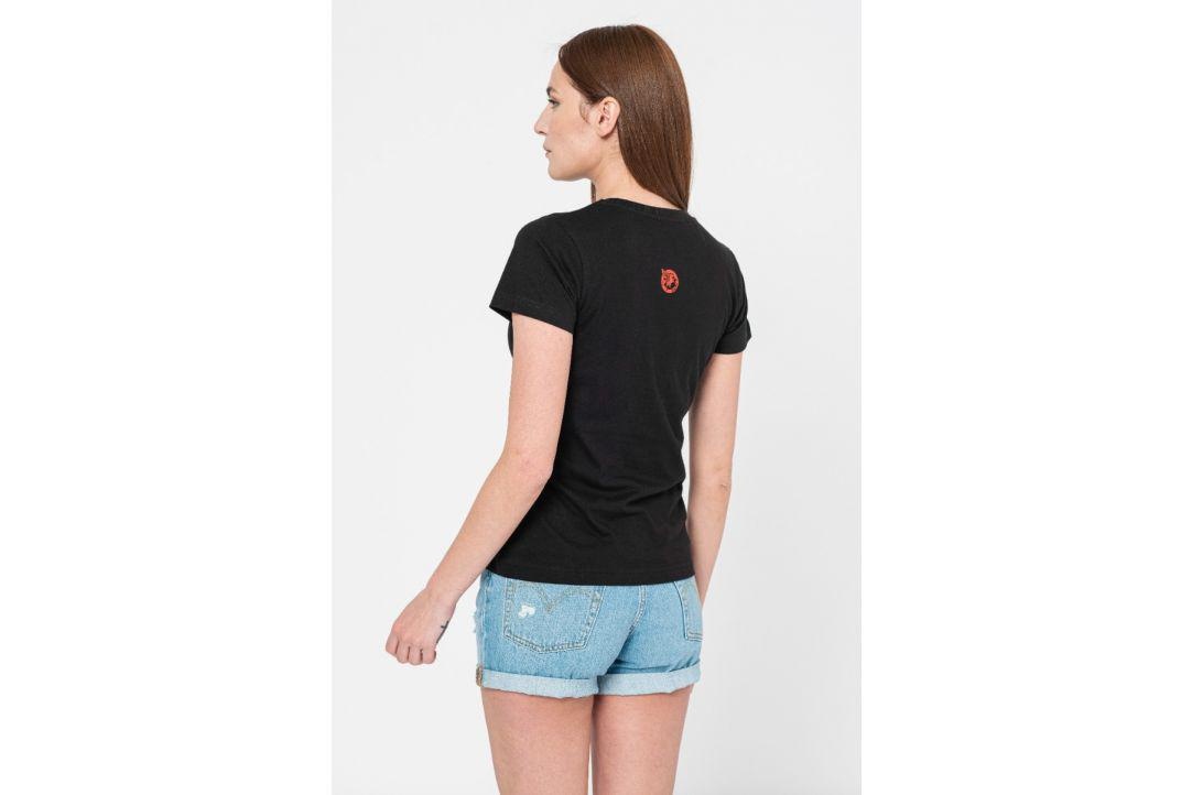 TSHIRT CASUAL F DOAMNA CU... BLACK-XL - 1 | YEO