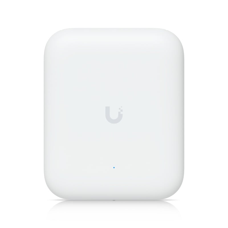 Ubiquiti U7 Outdoor. 2.4 GHz, 5 GHz, Rată maximă transfer de date: 4300 Mbit/s. Algoritmi de securitate: PPSK, WPA, WPA-Enterprise, WPA-PSK, WPA2, WPA3. Viteză transfer de date Ethernet LAN: 2500 Mbit/s. Power over Ethernet (PoE) Suport. Culoarea