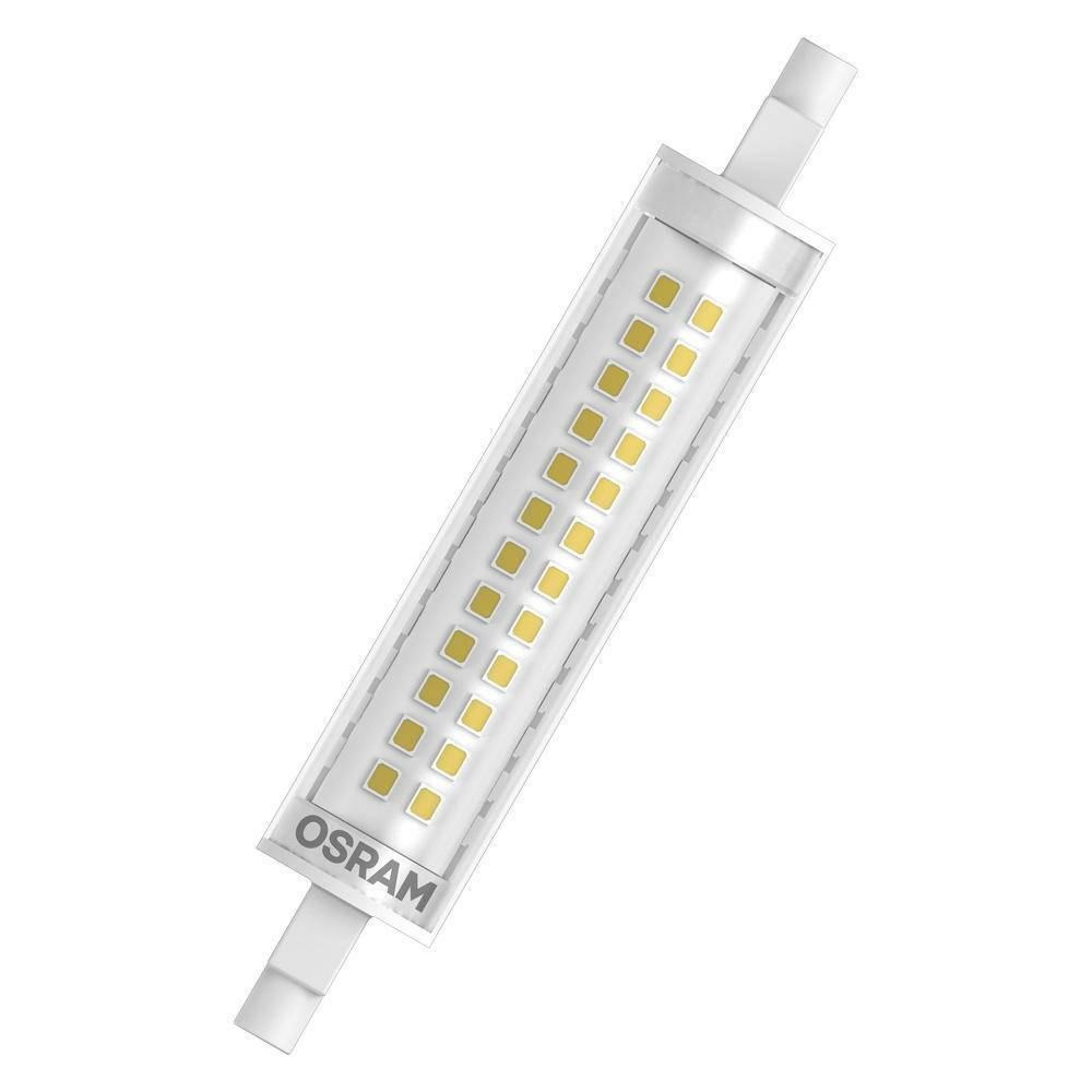 Bec LED Osram SLIM LINE, R7s, 12W (100W), 1521 lm, lumina calda (2700K) ,118mm, Ø20mm - 1 | YEO