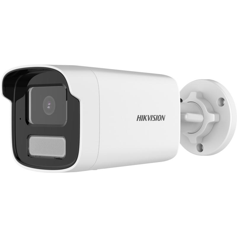 Camera de supraveghere IP Bullet 4MP Hikvision DS-2CD1T43G2-LIUF(4MM), lentila fixa: 4mm, iluminare: Color: 0.01 Lux @ (F2.0, AGC ON),B/W: 0 Lux cu IR: 50m, microfon incorporat, slot card e memorie: microSD/microSDHC/microSDXC card, up to 512 GB, alarma