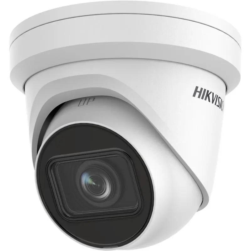 Camera supraveghere Hikvision IP turret DS-2CD2H23G2-IZS(2.8-12mm), 2MP, Acusens - filtrarea alarmelor false dupa corpul uman si masini, senzor: 1/2.8″ Progressive Scan CMOS, rezolutie: 1920 × 1080@30fps, iluminare: Color: 0.005 Lux @ (F1.6, AGC ON), 0