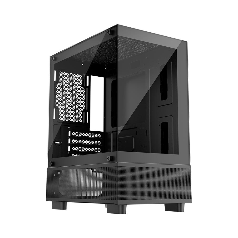 Carcasa 1STPLAYER MI2-A Mid Tower NEGRU