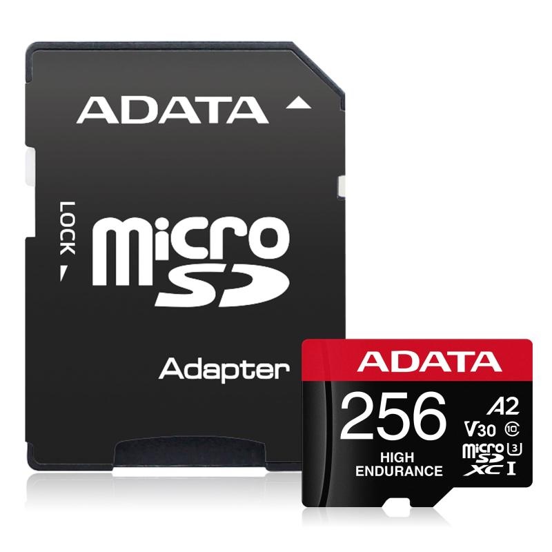 Card de Memorie MicroSD Adata 256GB, Adaptor SD, Class 10 - 3 | YEO