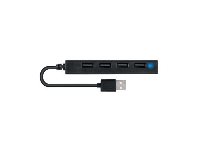 CONCEPTRONIC HUBBIES05B 4-Port USB 2.0 Hub, 96 x 15 x 15 mm - 3 | YEO