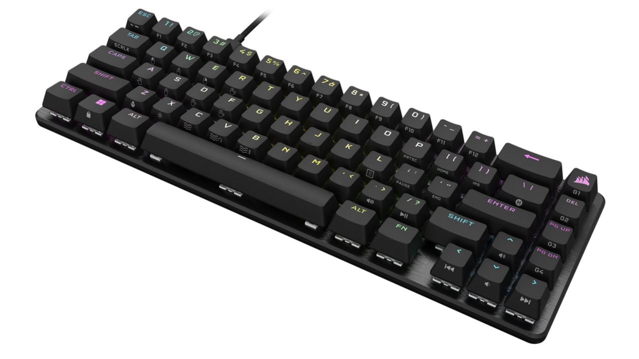 CORSAIR K65 PRO MINI RGB 65% mecanica, negru Full Key (NKRO) with 100% Anti-Ghosting Supported in iCUE Profiles up to 50 Wired Connectivity USB 3.0 or 3.1 Type-A - 2 | YEO