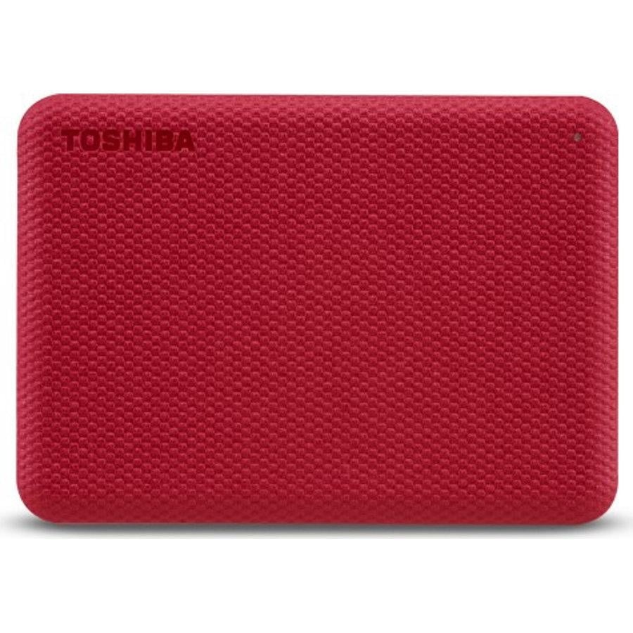 HDD extern Toshiba, 2.5, 4TB, Canvio Advance , USB 3.2, Red - 2 | YEO