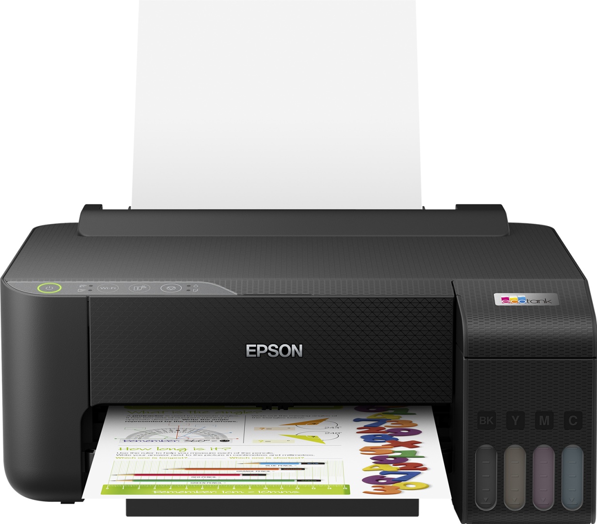 Imprimanta inkjet color CISS Epson L1270, dimensiune A4, viteza max 33ppm alb-negru, 15ppm color, rezolutie printer 5.760 x 1.440 DPI, alimentare hartie 100 coli, imprimare fara margini, interfata: USB 2.0, WI-FI, WI-FI Direct consumabile: 103 ecotank