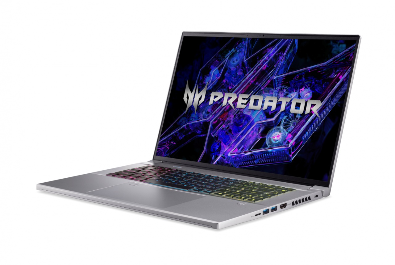 Laptop Acer Gaming Acer Predator Triton Neo 16 PTN16-51, 16 inches (40.64 cm), Acer ComfyView™ WUXGA 165Hz IPS display with LED backlight and 100% sRGB (non-glare), 1920 x 1200, 16:10, Intel® Core™ Ultra 7 processor 155H , Up to 4,80 GHz Turbo-Boost, 24 - 1 | YEO