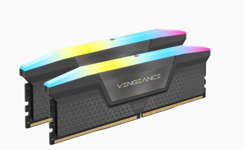 Memorie RAM Corsair Vengeance RGB 64GB DDR5 5600MHz CL40 Kit of 2 - 2 | YEO